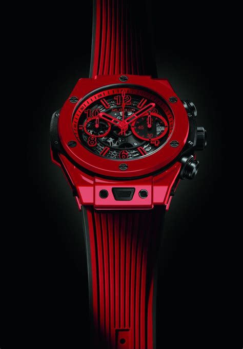 hublot unico red|hublot unico sapphire release date.